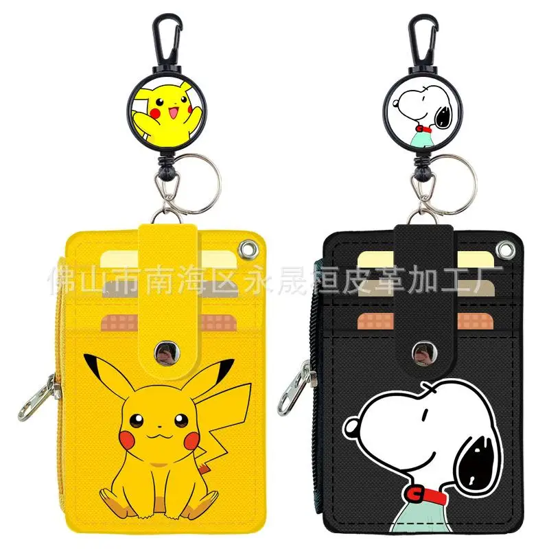 Kawaii Snoopy Wallet Cartoon Versatility Student Zipper Card Bag Cute Girl's Id Coin Storage Bag Children's Gift
Kawaii Snoopy Wallet Cartoon Versatility Student Zipper Card Bag Cute Girl's Id Coin Storage Bag Children's Gift