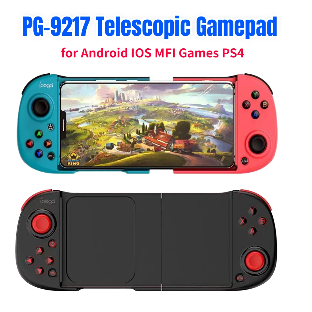 PG-9217 Telescopic Gamepad Controller Bluetooth-compatible Mini Joystick for PUBG Triggers for Android NS iOS with LED Backlight
PG-9217 Telescopic Gamepad Controller Bluetooth-compatible Mini Joystick for PUBG Triggers for Android NS iOS with LED Backlight