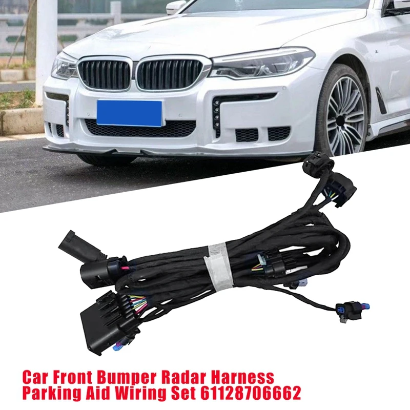 Car Front Bumper Radar Harness Wire Set Car Accessories Black For BMW 5 Series G38 528Li 530Lix 540Li 2017-2022
Car Front Bumper Radar Harness Wire Set Car Accessories Black For BMW 5 Series G38 528Li 530Lix 540Li 2017-2022