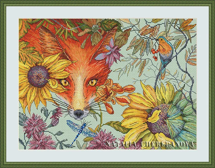 Fox 46-37 Embroidery DIY 14CT Unprinted Arts Cross stitch kits Set Cross-Stitching Home Decor
Fox 46-37 Embroidery DIY 14CT Unprinted Arts Cross stitch kits Set Cross-Stitching Home Decor