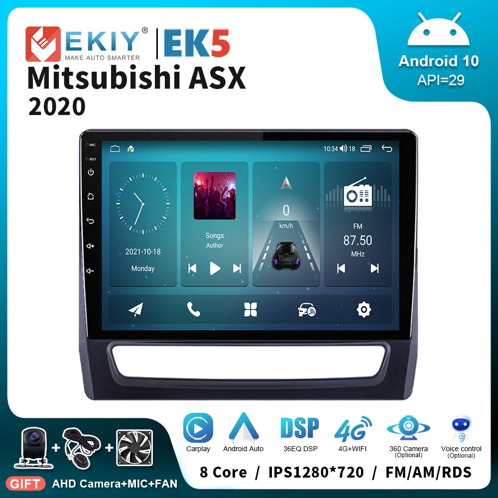 Автомагнитола EKIY EK5 для Mitsubishi ASX 2020 мультимедийный проигрыватель на Android с голосовым интерфейсом AI DSP стерео GPS
Автомагнитола EKIY EK5 для Mitsubishi ASX 2020 мультимедийный проигрыватель на Android с голосовым интерфейсом AI DSP стерео GPS