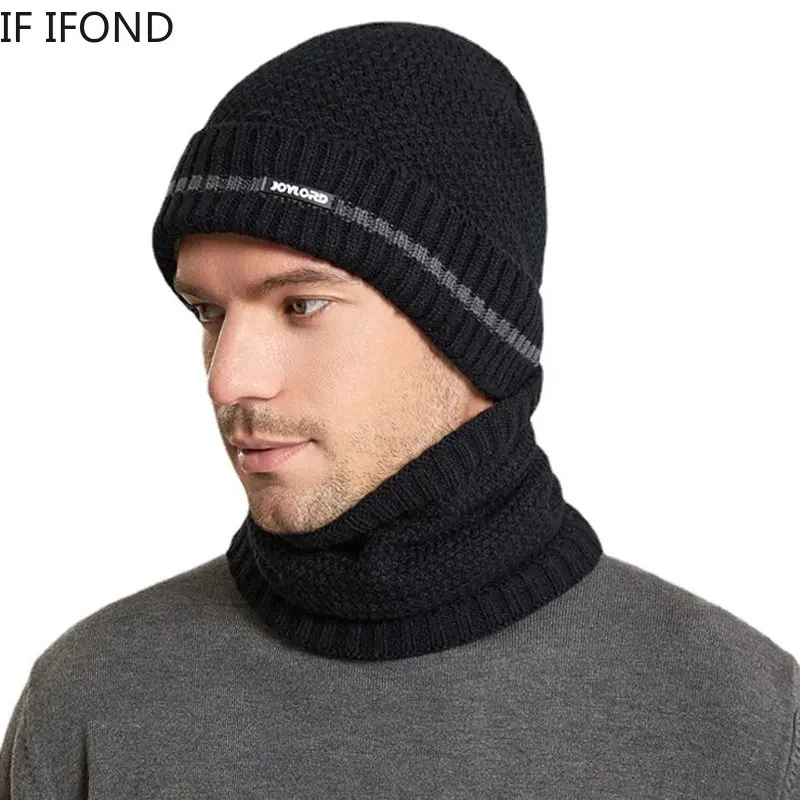 Зимние облегающие шапки с меховой подкладкой, утолщенные теплые вязаные женские шапочки для спорта на открытом воздухе 
Зимние облегающие шапки с меховой подкладкой, утолщенные теплые вязаные женские шапочки для спорта на открытом воздухе