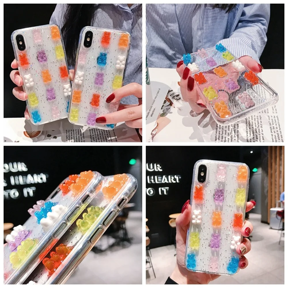 15pcs/Set Phone Home Decoration Double-color Hard Candy Bear Miniature Cute Simulation Bear Diy
15pcs/Set Phone Home Decoration Double-color Hard Candy Bear Miniature Cute Simulation Bear Diy
