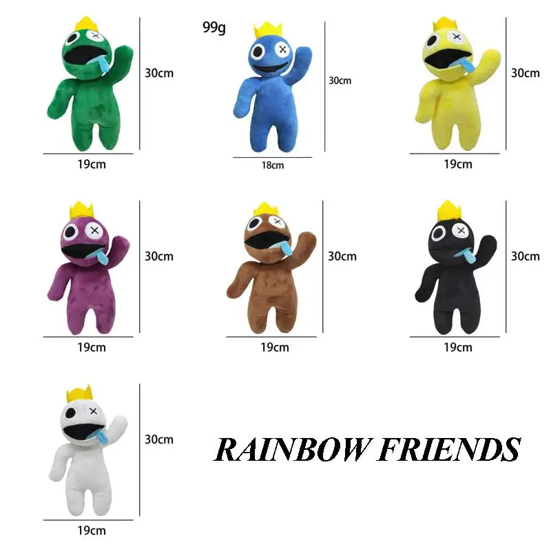 Rainbow Friends Plush Toy Cartoon Game Kawaii Character Doll Blue Monster Soft Stuffed Animal Halloween Birthday Gift for Girl
Rainbow Friends Plush Toy Cartoon Game Kawaii Character Doll Blue Monster Soft Stuffed Animal Halloween Birthday Gift for Girl