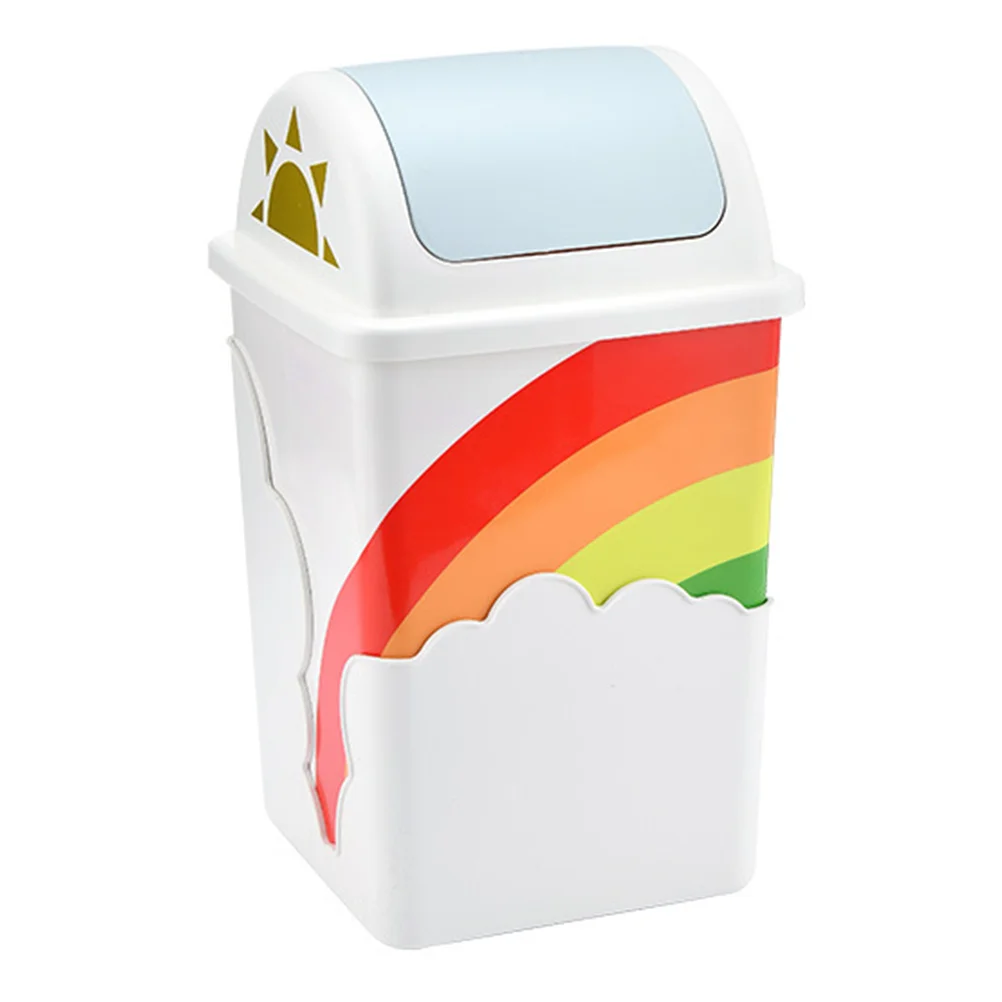 Can Trash Waste Bin Basket Rubbish Garbage Container Press Decorativeslim Lid Shake Household Tabletop Kitchen Bathroom 
Can Trash Waste Bin Basket Rubbish Garbage Container Press Decorativeslim Lid Shake Household Tabletop Kitchen Bathroom