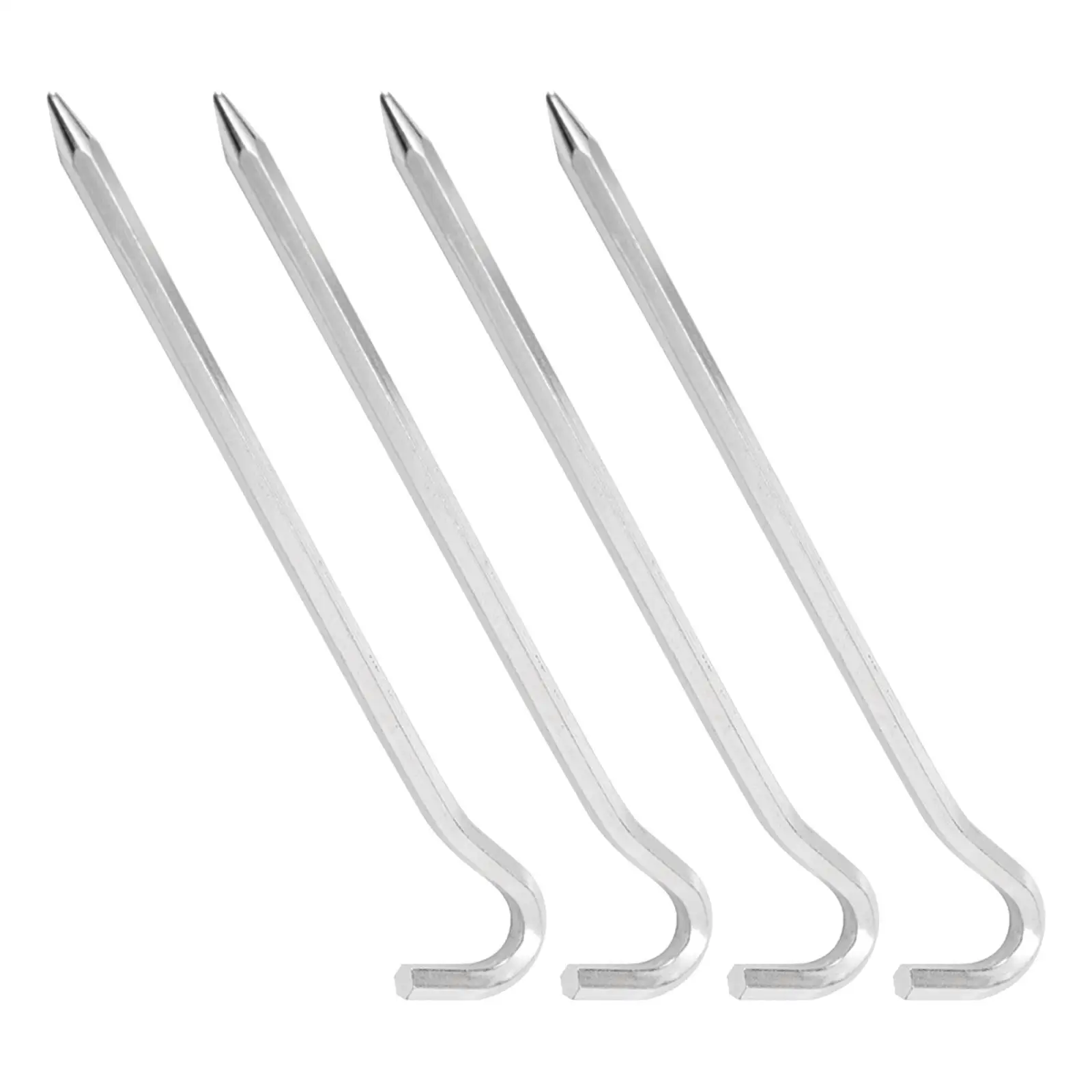 4x Tent Pegs Tent Stakes Hexagon Rods Stakes Aluminium Alloy Ground Stakes Tent Nails for Garden Mountaineering Outdoor Canopy
4x Tent Pegs Tent Stakes Hexagon Rods Stakes Aluminium Alloy Ground Stakes Tent Nails for Garden Mountaineering Outdoor Canopy