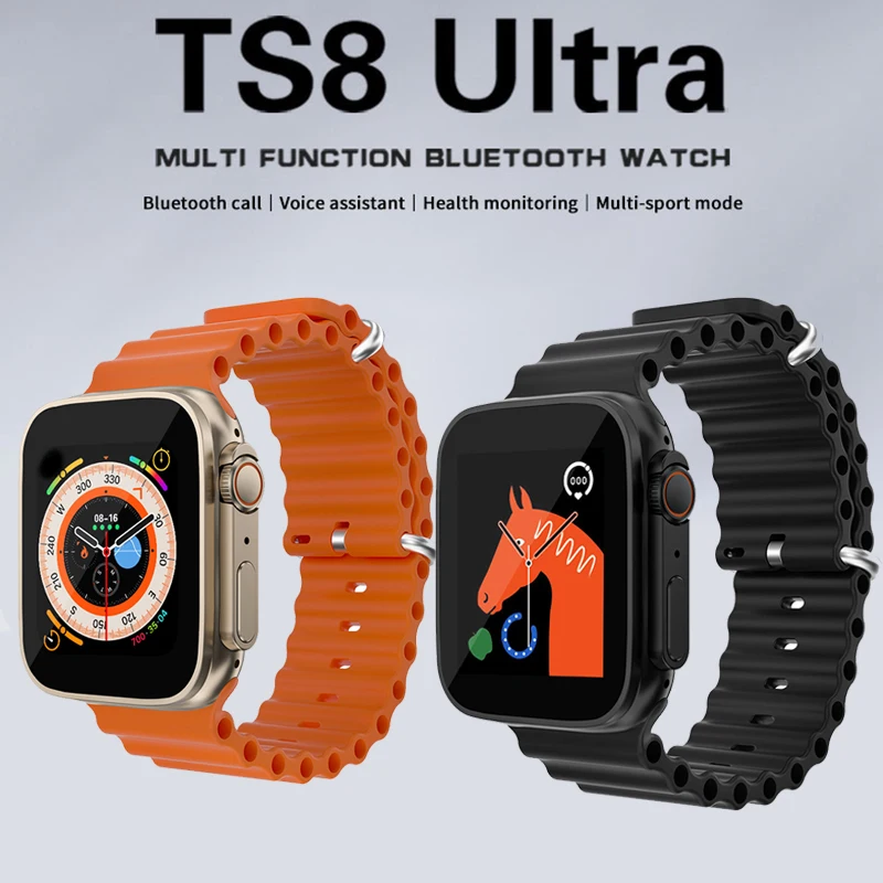 TS8 Ultra Smart Watch Series 8 Men Women Bluetooth Call Waterproof Sport Fitness SmartWatch For Apple Android Phone PK X8 S8 MT8
TS8 Ultra Smart Watch Series 8 Men Women Bluetooth Call Waterproof Sport Fitness SmartWatch For Apple Android Phone PK X8 S8 MT8