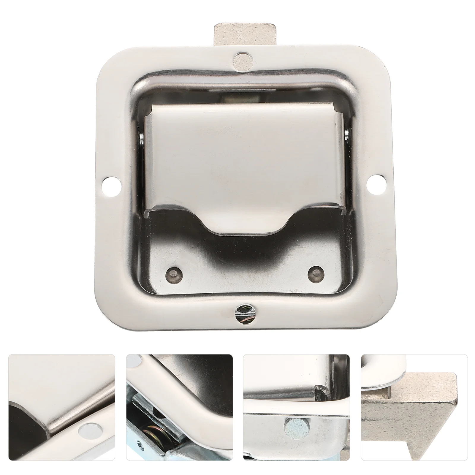1Pc Panel Lock Trailer Lock Stainless Steel Lock RV Lock for RV Toolbox Locking Door
1Pc Panel Lock Trailer Lock Stainless Steel Lock RV Lock for RV Toolbox Locking Door