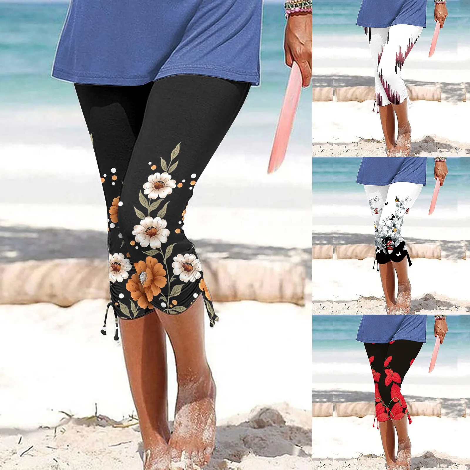 Women Leggings Style Black White Floral Print Leggings High Stretchy Capris Elasticity Fitness Printing Workout Jeggings Jogging
Women Leggings Style Black White Floral Print Leggings High Stretchy Capris Elasticity Fitness Printing Workout Jeggings Jogging