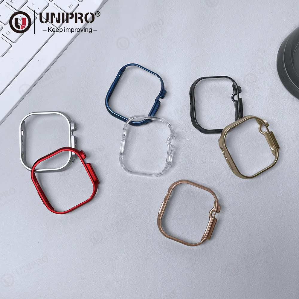 UNIPRO Matte Cover For Apple Watch Series 8 7 41mm 45mm Protective Bumper Hard PC Frame Protector Case For iWatch Series 8 Ultra
UNIPRO Matte Cover For Apple Watch Series 8 7 41mm 45mm Protective Bumper Hard PC Frame Protector Case For iWatch Series 8 Ultra