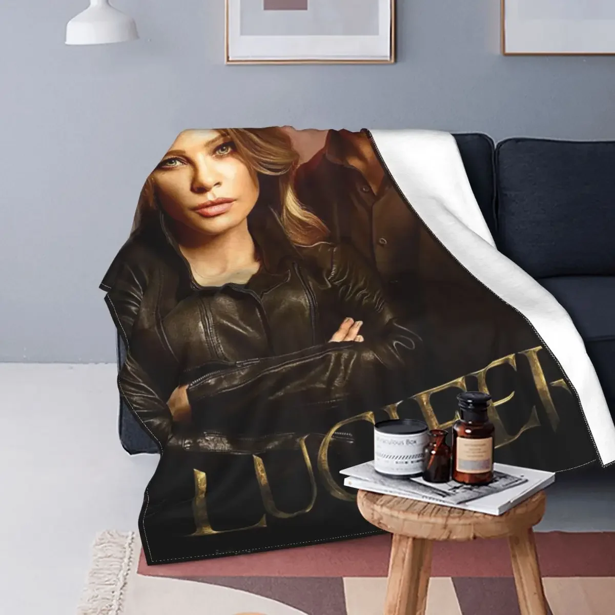 Lucifer Blanket Fleece Printed Tom Ellis Suspense Portable Lightweight Thin Throw Blankets for Sofa Bedroom Bedspreads 
Lucifer Blanket Fleece Printed Tom Ellis Suspense Portable Lightweight Thin Throw Blankets for Sofa Bedroom Bedspreads