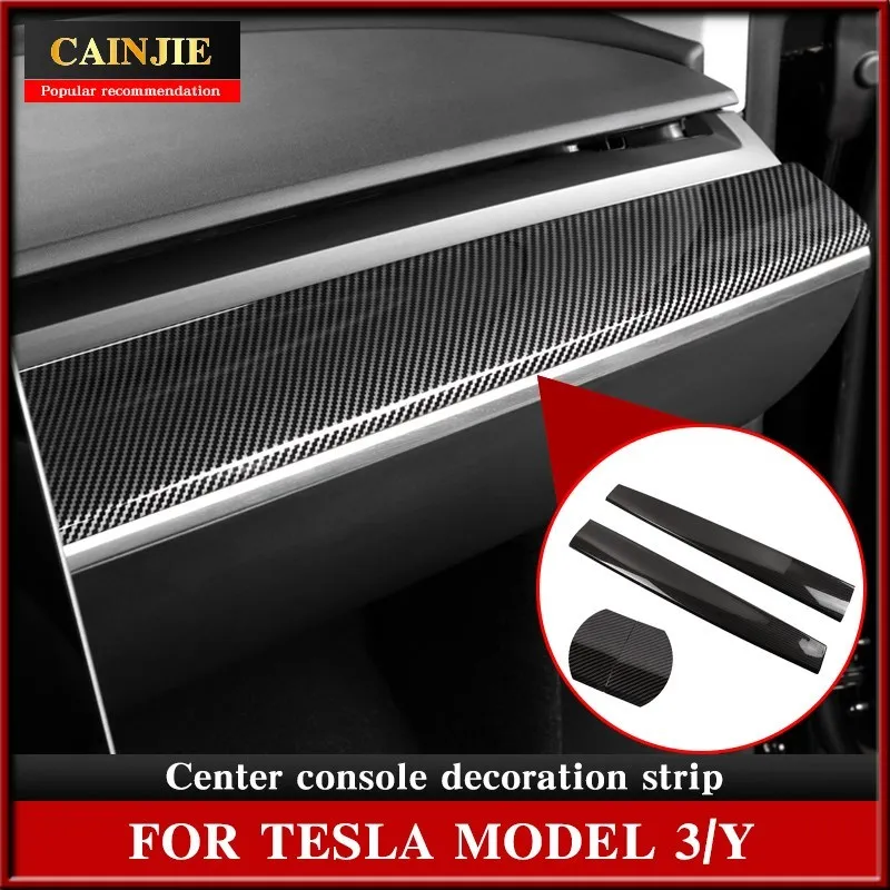 For Tesla Model 3 2022 Accessories Car Center Console Trim Model Y Carbon Fibre ABS Model3 Decorative Stickers 2021-2017 Year
For Tesla Model 3 2022 Accessories Car Center Console Trim Model Y Carbon Fibre ABS Model3 Decorative Stickers 2021-2017 Year