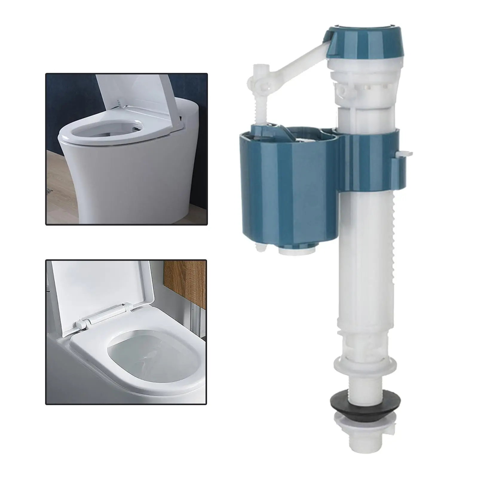 Adjustable Toilet Inlet Valve Cistern Fittings Bathroom Fixture Replacement Parts Toilet Tool Flush Push Button
Adjustable Toilet Inlet Valve Cistern Fittings Bathroom Fixture Replacement Parts Toilet Tool Flush Push Button