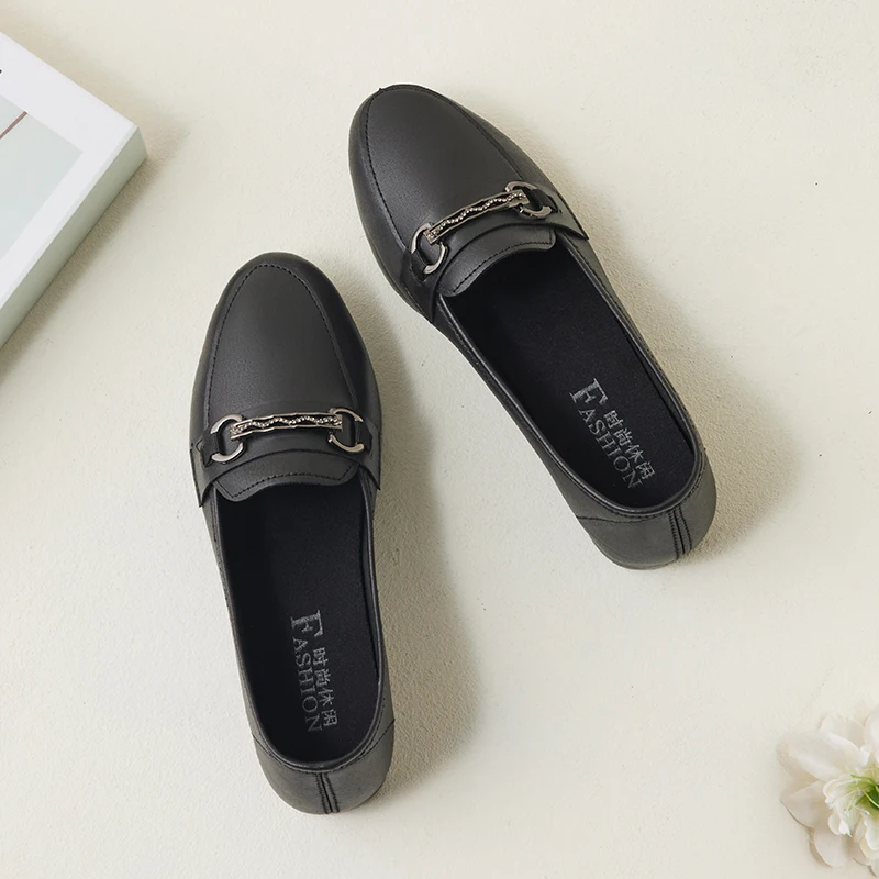 Flat Black Shoes For Women Casual Female Sneakers Shallow Mouth Ladies' Footwear Round Toe Moccasin Dress New Slip-On Lace-Up Me
Flat Black Shoes For Women Casual Female Sneakers Shallow Mouth Ladies' Footwear Round Toe Moccasin Dress New Slip-On Lace-Up Me