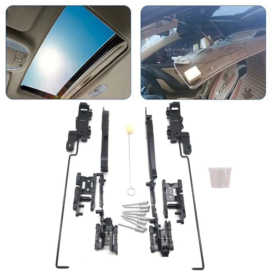Комплект для ремонта дорожки Wooeight Sunroof 02ESR1201ABK для Ford F150, экспедиция F250/F350/F450, супернадежный Lincoln Navigator Mark LT
Комплект для ремонта дорожки Wooeight Sunroof 02ESR1201ABK для Ford F150, экспедиция F250/F350/F450, супернадежный Lincoln Navigator Mark LT