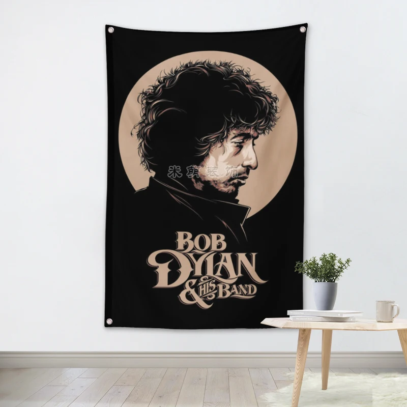 BOB DYLAN Music Band Banners Wall Flags Tapestry Cloth Art Bar Cafe Hotel Theme Background Decoration
BOB DYLAN Music Band Banners Wall Flags Tapestry Cloth Art Bar Cafe Hotel Theme Background Decoration