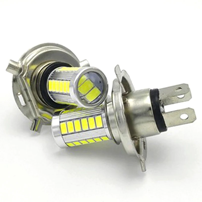 1Pc H4 LED Lamp Car Headlight 33 SMD 5630 5730 Light Bulb Auto Automobile Fog Light Front And Rear Fog Light Brake Light
1Pc H4 LED Lamp Car Headlight 33 SMD 5630 5730 Light Bulb Auto Automobile Fog Light Front And Rear Fog Light Brake Light