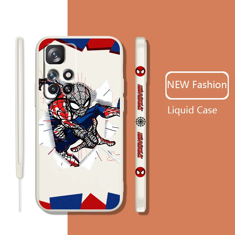 Cute Spiderman Marvel For Redmi K50 K40 K30 K20 10C X 9C AT A 8A 7A Gaming Pro Plus Liquid Left Rope Silicone Phone Case
Cute Spiderman Marvel For Redmi K50 K40 K30 K20 10C X 9C AT A 8A 7A Gaming Pro Plus Liquid Left Rope Silicone Phone Case