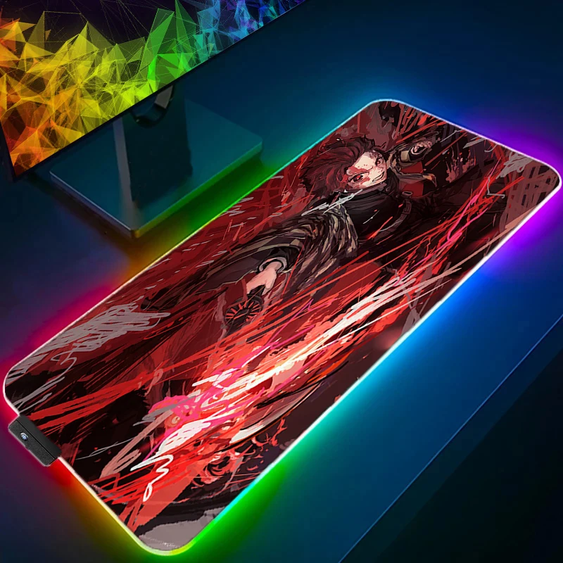 Игровые коврики для мыши, RGB коврик для мыши, коврик для мыши с рассекающим демонов тангиро камадо, Настольный коврик с аниме, аксессуары для ...
Игровые коврики для мыши, RGB коврик для мыши, коврик для мыши с рассекающим демонов тангиро камадо, Настольный коврик с аниме, аксессуары для ...