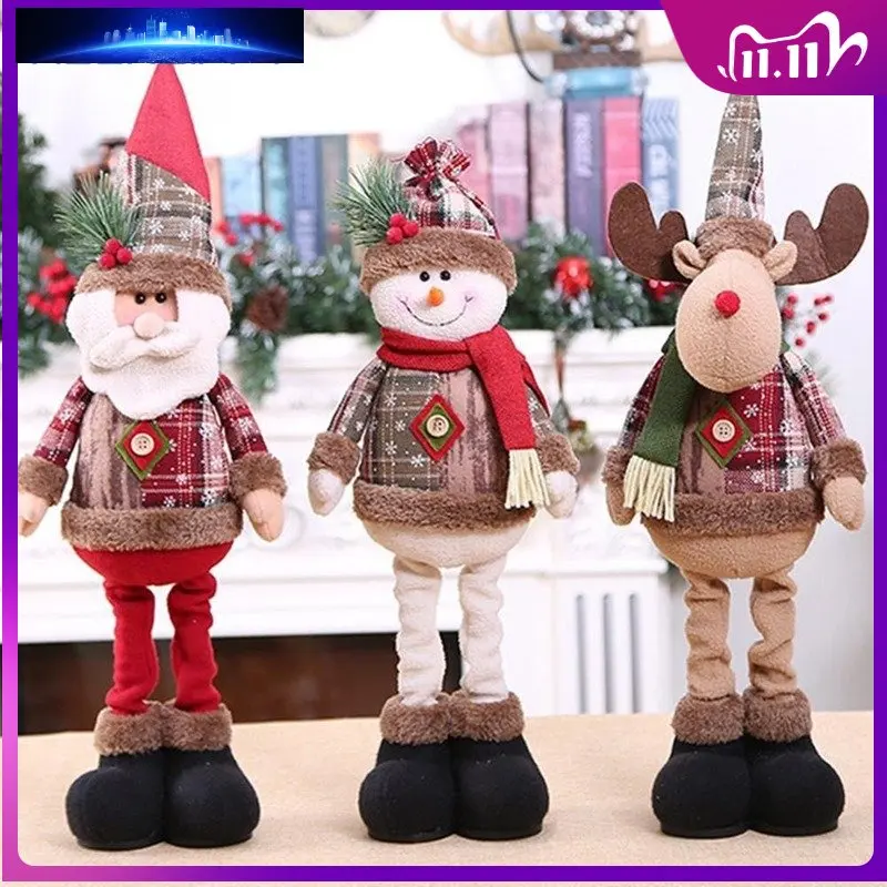 60cm Christmas Dolls Retractable Santa Claus Snowman Elk Toys Xmas Figurines Christmas Gift for Kid Red Xmas Tree Ornament
60cm Christmas Dolls Retractable Santa Claus Snowman Elk Toys Xmas Figurines Christmas Gift for Kid Red Xmas Tree Ornament
