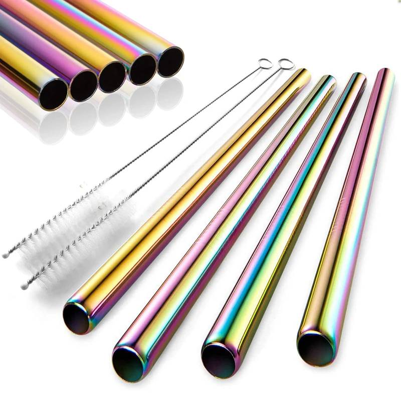 4 Pcs Straight Glass Straws Reusable Clear Straws 12mm Wide Smoothie Straws for Boba Bubble Tea Milkshakes Drinking Straw
4 Pcs Straight Glass Straws Reusable Clear Straws 12mm Wide Smoothie Straws for Boba Bubble Tea Milkshakes Drinking Straw
