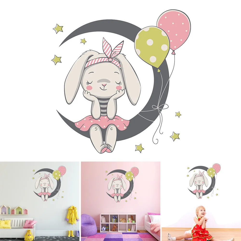 Bunny Wall Stickers Kids Bedroom Living Room Wall Decal Stickers Home Decor Bedroom Classroom Walls Ceilings Metal Wood Wall New
Bunny Wall Stickers Kids Bedroom Living Room Wall Decal Stickers Home Decor Bedroom Classroom Walls Ceilings Metal Wood Wall New