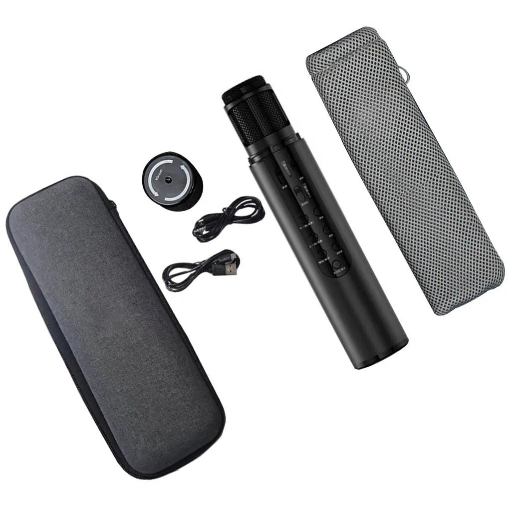 Karaoke Microphone Voice Change Handheld KTV Condenser Wireless Bluetooth 4 2 Audio Mic Red
Karaoke Microphone Voice Change Handheld KTV Condenser Wireless Bluetooth 4 2 Audio Mic Red
