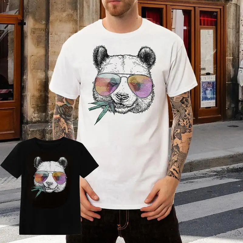 Mens Shirts Casual Bottoms Down Short Sleeve Shirts For Men Fashion Bottom Up Shirt Short Sleeve Workout Panda Printed Shirt
Mens Shirts Casual Bottoms Down Short Sleeve Shirts For Men Fashion Bottom Up Shirt Short Sleeve Workout Panda Printed Shirt