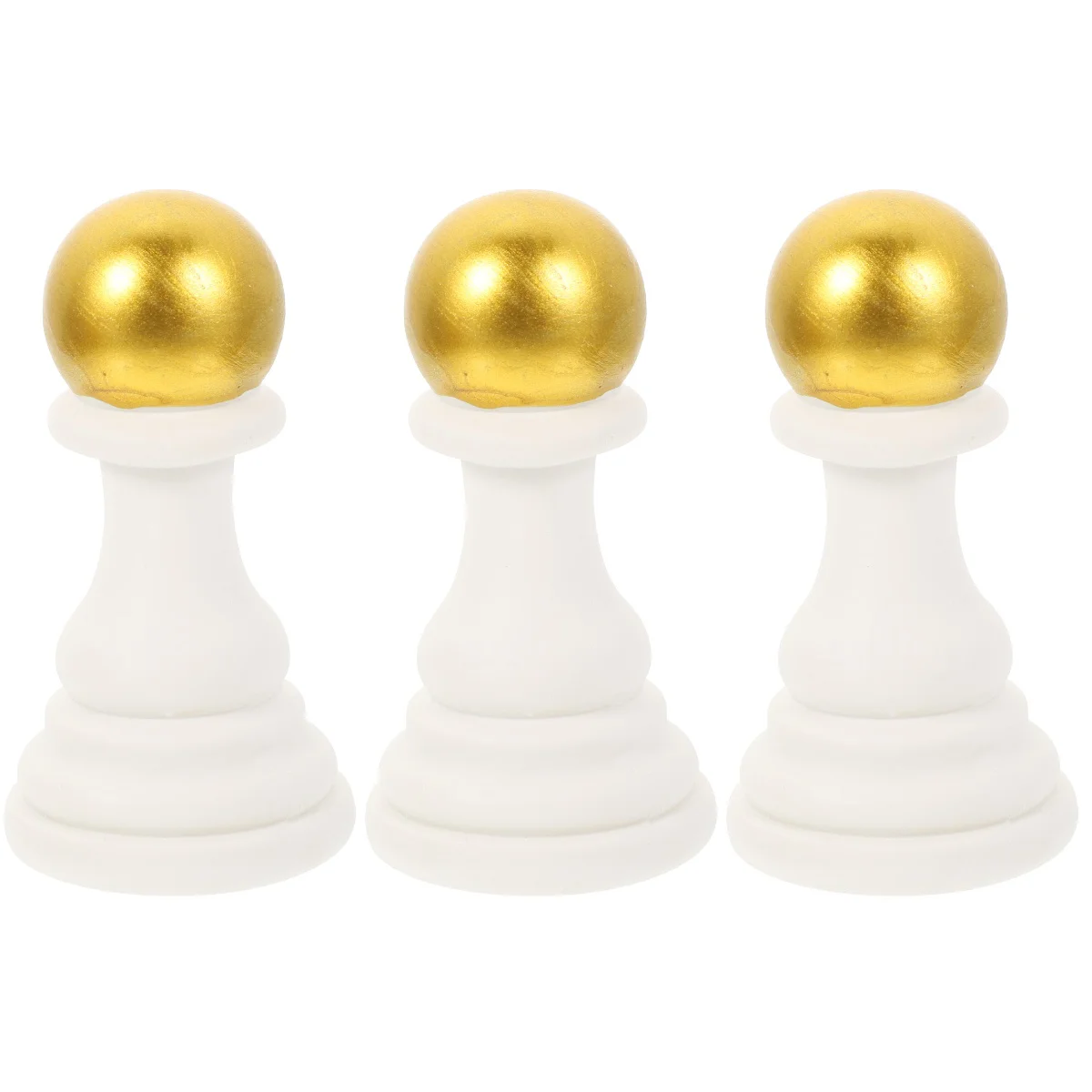 3pcs Desktop Resin Chess Stylish Chess Decor Chic Chess Sculpture Office Chess Status
3pcs Desktop Resin Chess Stylish Chess Decor Chic Chess Sculpture Office Chess Status