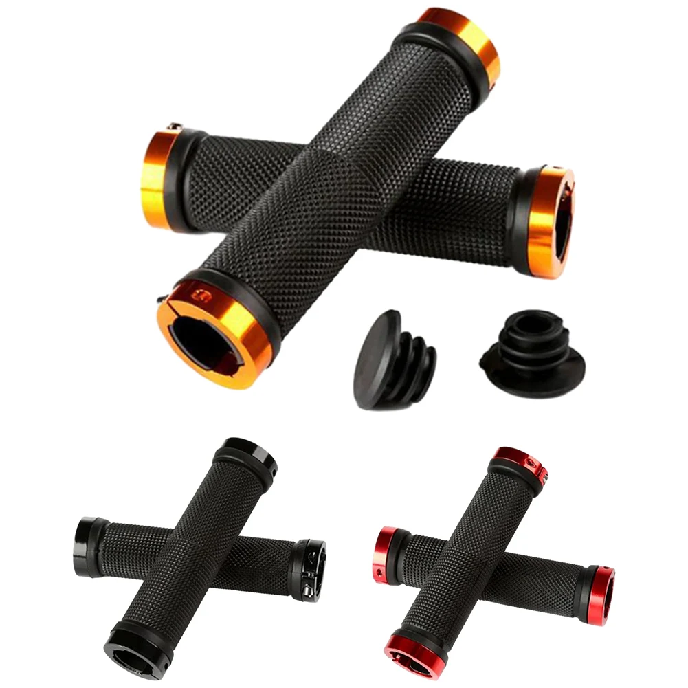 A Pair Bicycle Grip Mountain Bike Bicycle Handle Set Bicycle Handle Grip Aluminum Lockout Grips Non-Slip Handle Set Cycling Part
A Pair Bicycle Grip Mountain Bike Bicycle Handle Set Bicycle Handle Grip Aluminum Lockout Grips Non-Slip Handle Set Cycling Part