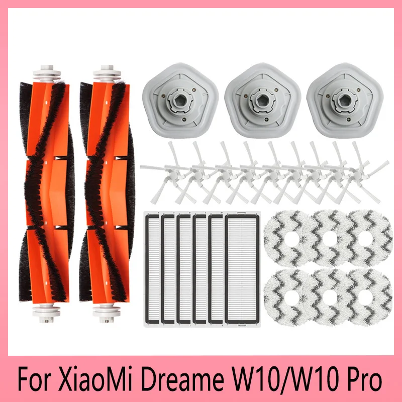 For Dreame W10 Mop pad Robot Vacuum Cleaner Accessories HEPA Filter Main Side Brush For Xiaomi W10 PRO Replacement Spare Parts
For Dreame W10 Mop pad Robot Vacuum Cleaner Accessories HEPA Filter Main Side Brush For Xiaomi W10 PRO Replacement Spare Parts