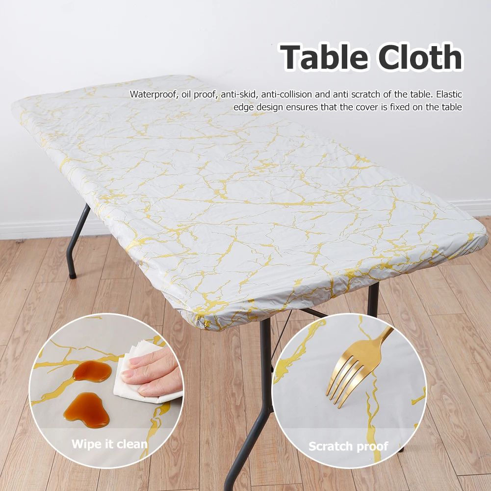 Classic Pattern Kitchen Table Cover Scratchproof Waterproof Table Cover Elastic Edge Dirt-proof for Picnics Barbecues Parties
Classic Pattern Kitchen Table Cover Scratchproof Waterproof Table Cover Elastic Edge Dirt-proof for Picnics Barbecues Parties