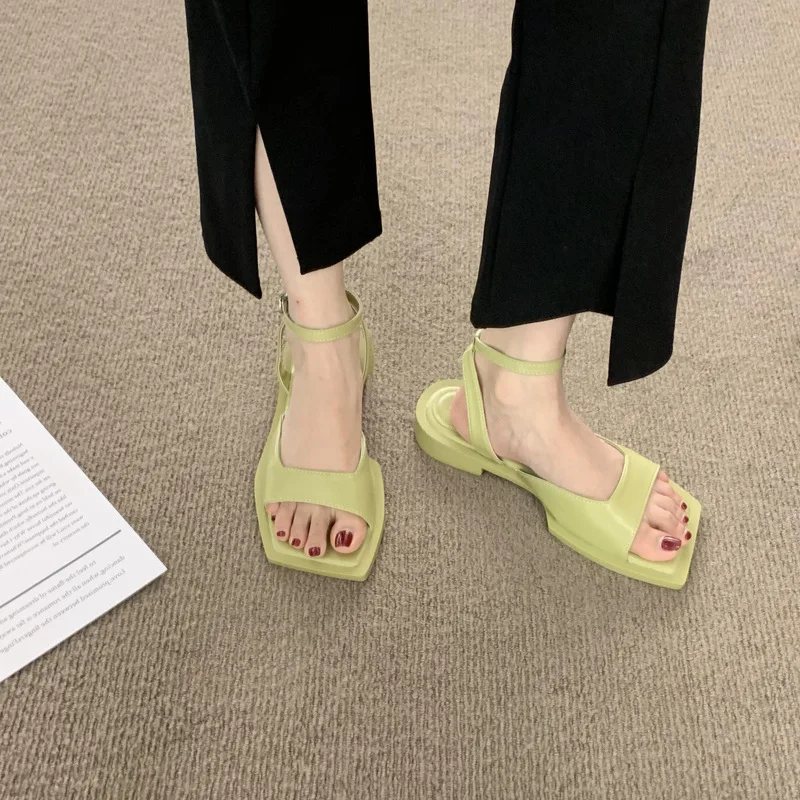 Flat Sandal Shoe Buckle Strap 2022 Women's Suit Female Beige Summer Heels Without Low New Gladiator Beach Comfort Fashion Black
Flat Sandal Shoe Buckle Strap 2022 Women's Suit Female Beige Summer Heels Without Low New Gladiator Beach Comfort Fashion Black