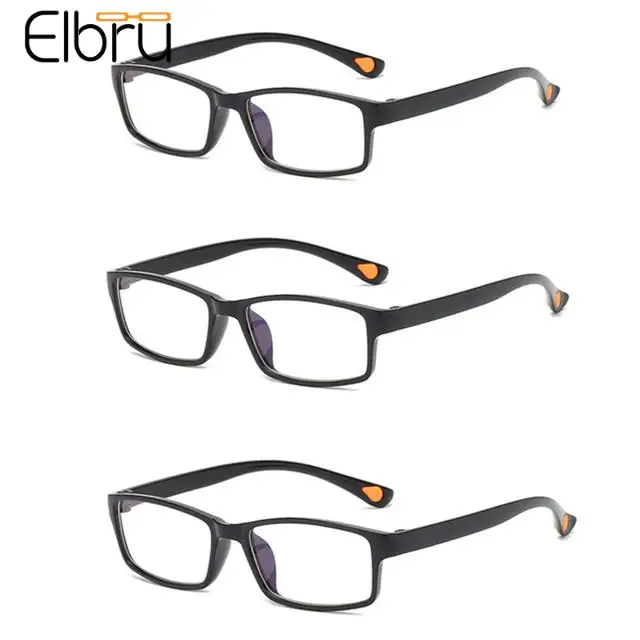 Elbru Myopia Glasses Men Women Ultralight TR90 Frame Nearsighted Eyeglasses Unisex Shortsighted Spectacles 0-1-1.5-2-2.5-3-3.5-4
Elbru Myopia Glasses Men Women Ultralight TR90 Frame Nearsighted Eyeglasses Unisex Shortsighted Spectacles 0-1-1.5-2-2.5-3-3.5-4
