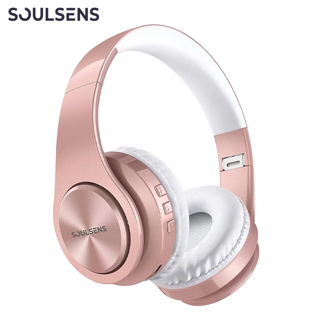 Soulsens SL10 Bluetooth 5.0 Wireless Headphones 3.5mm wired headset with Hi-Fi Stereo Sound Mic built-in 1500mAh battery
Soulsens SL10 Bluetooth 5.0 Wireless Headphones 3.5mm wired headset with Hi-Fi Stereo Sound Mic built-in 1500mAh battery