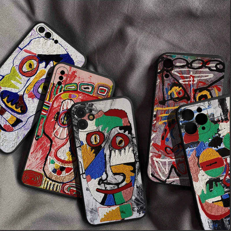 Abstract Art Graffiti Painting Phone Case For iPhone 13 12 11 Pro Mini X XR XS Max SE 6 6S 7 8 Plus Coque Cases Shockproof
Abstract Art Graffiti Painting Phone Case For iPhone 13 12 11 Pro Mini X XR XS Max SE 6 6S 7 8 Plus Coque Cases Shockproof