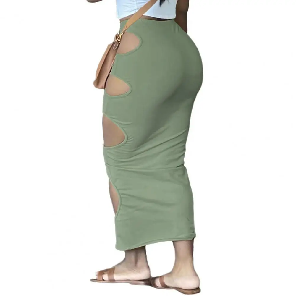 Soft Skirt Chic Sexy Women's High Waist Hollow Out Skirts for Spring Fall Slim Fit Ankle Length for Club Party Wear Side Cutout
Soft Skirt Chic Sexy Women's High Waist Hollow Out Skirts for Spring Fall Slim Fit Ankle Length for Club Party Wear Side Cutout