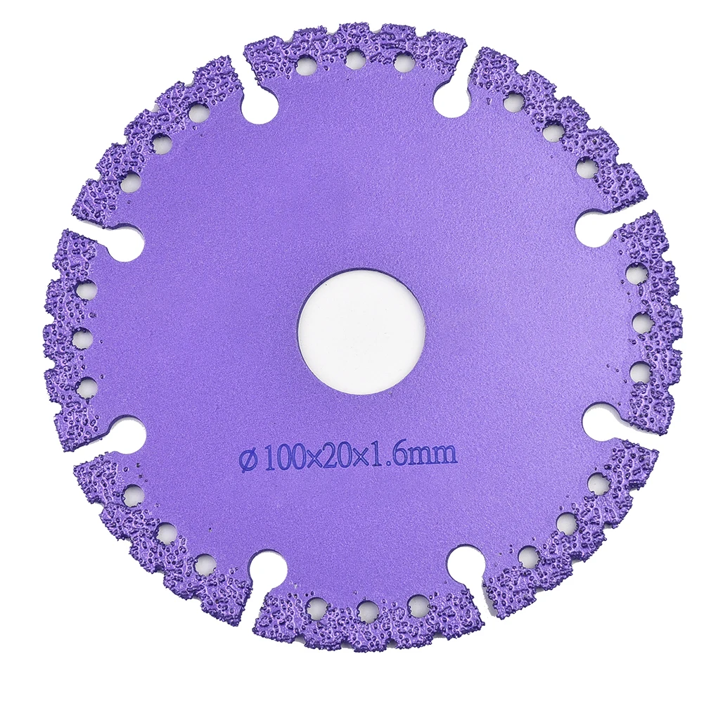 Brazed Diamond Saw Blade For Steel Metal Stone Marble Iron Rebar Aluminum Concrete Cutting Disc 100/115/125/150mm
Brazed Diamond Saw Blade For Steel Metal Stone Marble Iron Rebar Aluminum Concrete Cutting Disc 100/115/125/150mm