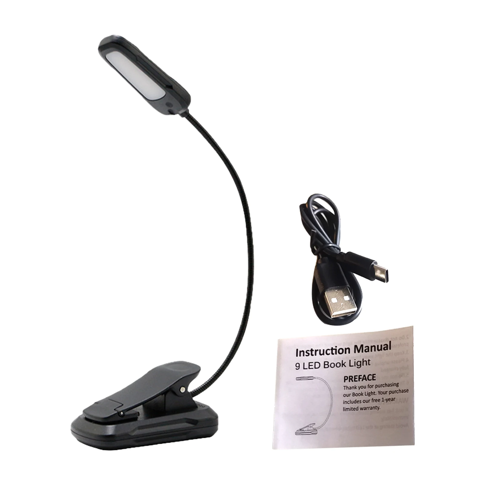 LED Reading Office Portable Sleep USB Book Lamp Mini Rechargeable With Clamp Lightweight Adjustable Gooseneck Bed Bedside Light
LED Reading Office Portable Sleep USB Book Lamp Mini Rechargeable With Clamp Lightweight Adjustable Gooseneck Bed Bedside Light