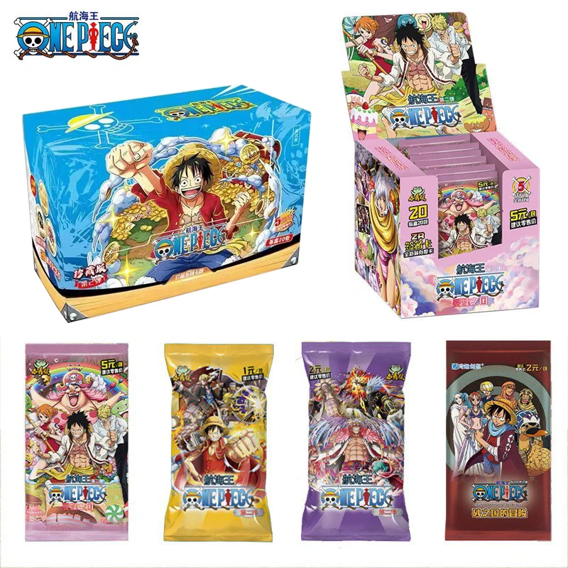 Japanese Anime Figurescards One Piece Rare Cards Box Luffy Zoro Nami Chopper Bounty Collections Card Game Collectibles Child Toy
Japanese Anime Figurescards One Piece Rare Cards Box Luffy Zoro Nami Chopper Bounty Collections Card Game Collectibles Child Toy