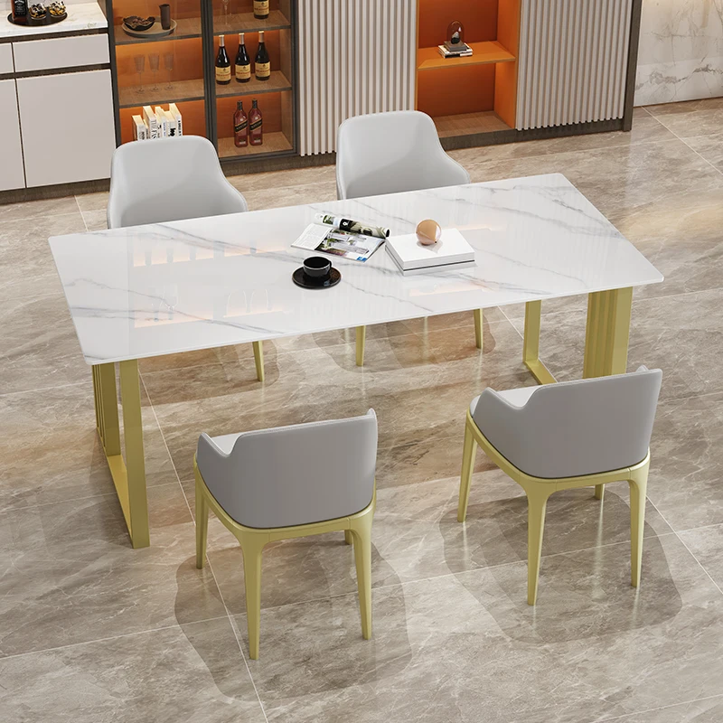 Modern luxury rock board dining table and chair designer new coffee shop net red minimalist table and chair combination
Modern luxury rock board dining table and chair designer new coffee shop net red minimalist table and chair combination