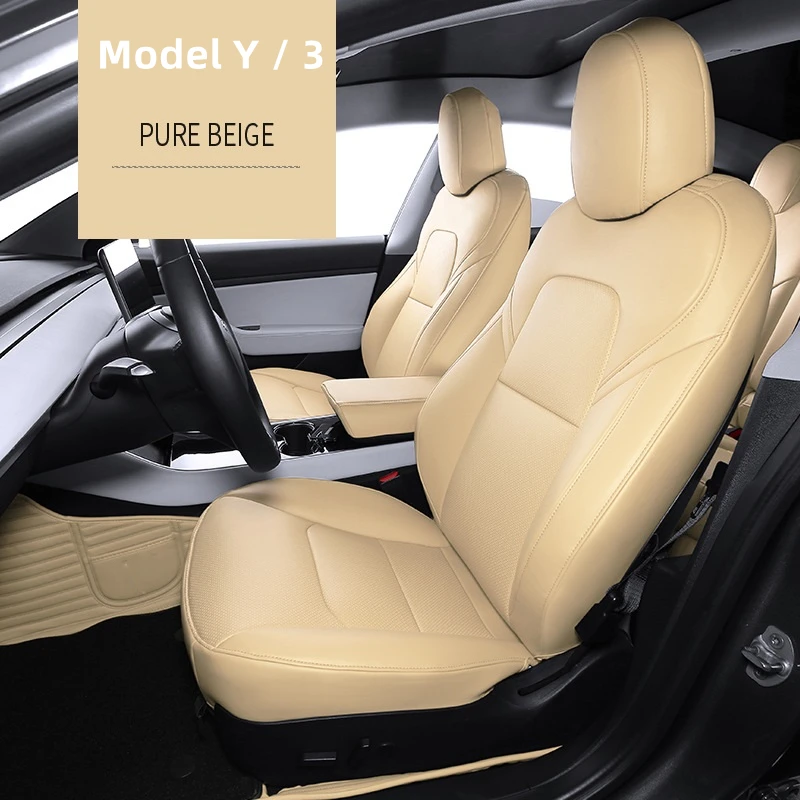 Чехол для автомобильного сиденья Tesla Model 3 Y, кожаный чехол на 5 сидений, полузакрытый, бежевого цвета
Чехол для автомобильного сиденья Tesla Model 3 Y, кожаный чехол на 5 сидений, полузакрытый, бежевого цвета