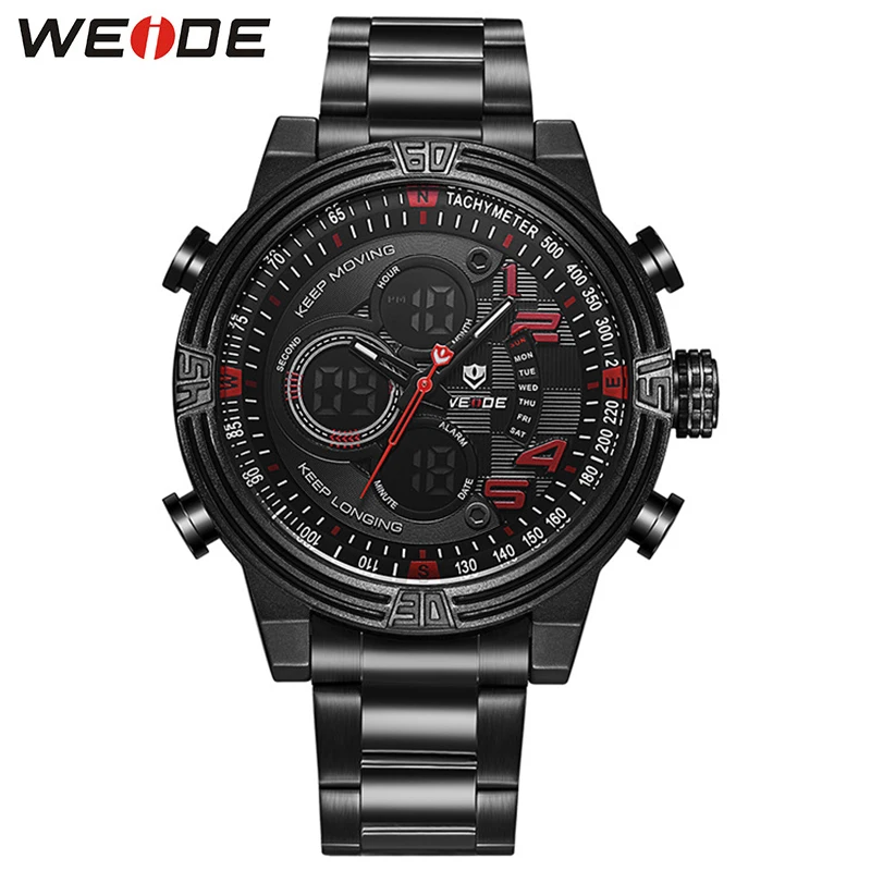 WEIDE Sport Watch for Men Quartz Wristwatches Dual Time Clock Relogio Masculino Digital Waterproof Watches
WEIDE Sport Watch for Men Quartz Wristwatches Dual Time Clock Relogio Masculino Digital Waterproof Watches