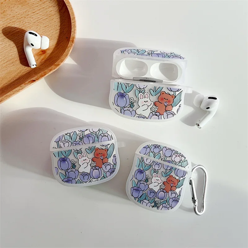 Cartoon Bear Cover For Airpod For Airpods 2 1 Headphone Cover Case Transparent For Airpod 3 Pro Soft Case Earphone Case Girl
Cartoon Bear Cover For Airpod For Airpods 2 1 Headphone Cover Case Transparent For Airpod 3 Pro Soft Case Earphone Case Girl