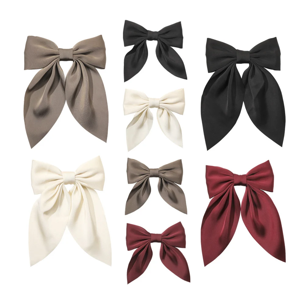 Korea Big Large Satin Bow Hairpins Barrettes For Women Girl Alligator Clip Fashion Hair Clip Hairgrip Hair Accessories
Korea Big Large Satin Bow Hairpins Barrettes For Women Girl Alligator Clip Fashion Hair Clip Hairgrip Hair Accessories
