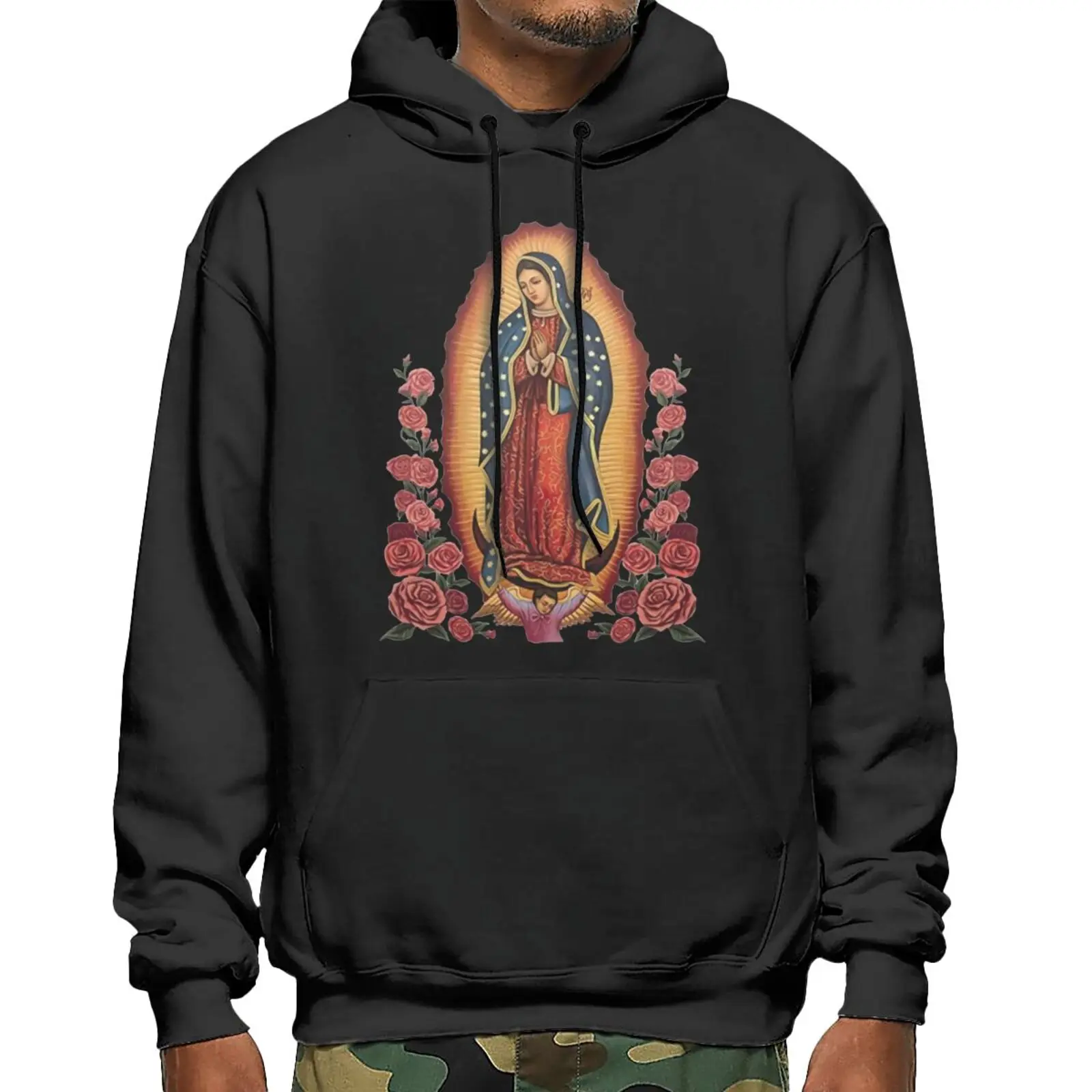 Ourof Guadalupe V3 Blessed Mary 197 Hoodies Harajuku Sweatshirt Men's Winter Sweater Gothic Clothes Man Sweatshirts Men's Sets
Ourof Guadalupe V3 Blessed Mary 197 Hoodies Harajuku Sweatshirt Men's Winter Sweater Gothic Clothes Man Sweatshirts Men's Sets