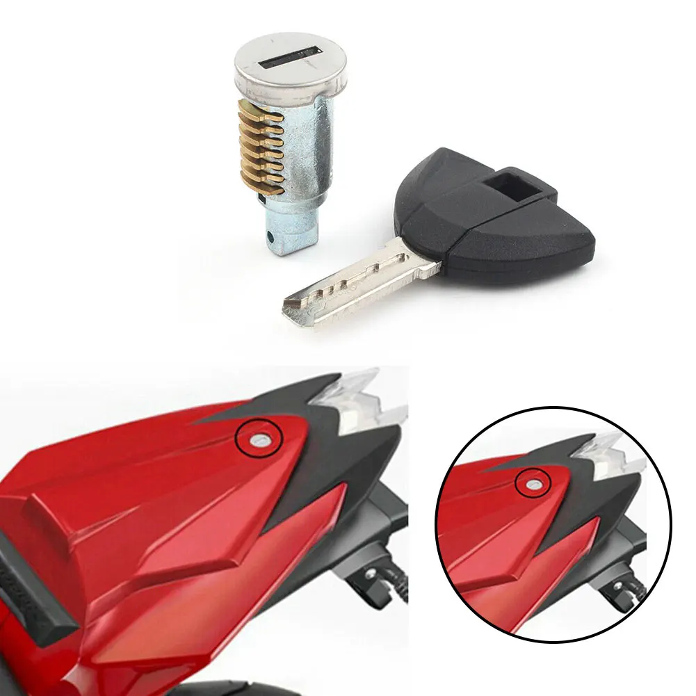 Motorcycle Rear Passenger Seat Lock Core Key Set For BMW S1000RR S1000R 2015-2018 Safety Security Locks Latches Key
Motorcycle Rear Passenger Seat Lock Core Key Set For BMW S1000RR S1000R 2015-2018 Safety Security Locks Latches Key