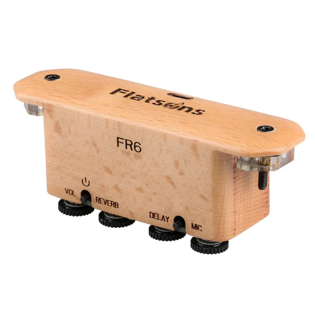FLATSONS Upgraded Rechargeable Pickup With Reverberation Delay Amplification 4-in-1 Multifunction Pickup Musical Instruments
FLATSONS Upgraded Rechargeable Pickup With Reverberation Delay Amplification 4-in-1 Multifunction Pickup Musical Instruments