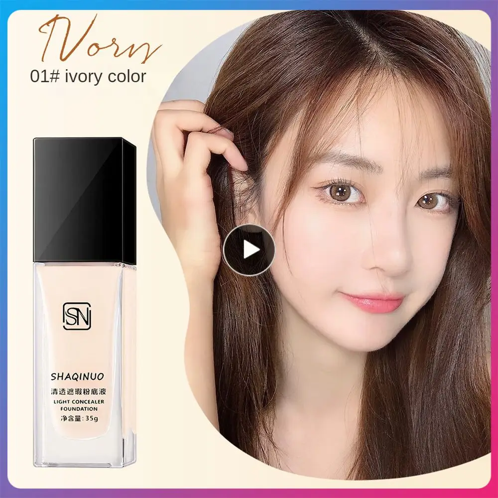 3 Color Liquid Foundation 35ml Light Breathable Concealer Foundation Cream Brighten Face Face Base Cosmetics Face Primer
3 Color Liquid Foundation 35ml Light Breathable Concealer Foundation Cream Brighten Face Face Base Cosmetics Face Primer