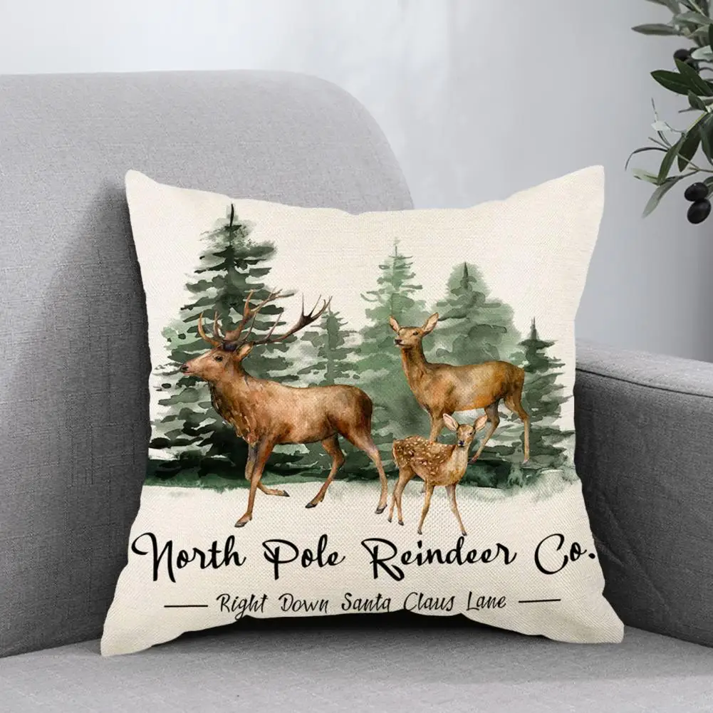 Pillow Cover Comfortable Soft Protective Christmas-themed Pattern Throw Pillow Case Throw Pillow Case for Dorm
Pillow Cover Comfortable Soft Protective Christmas-themed Pattern Throw Pillow Case Throw Pillow Case for Dorm